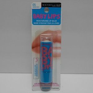 🔵 $ 3.00 Maybelline New York Baby Lips Moisturizing Lip Balm # 05 Quenched 15oz